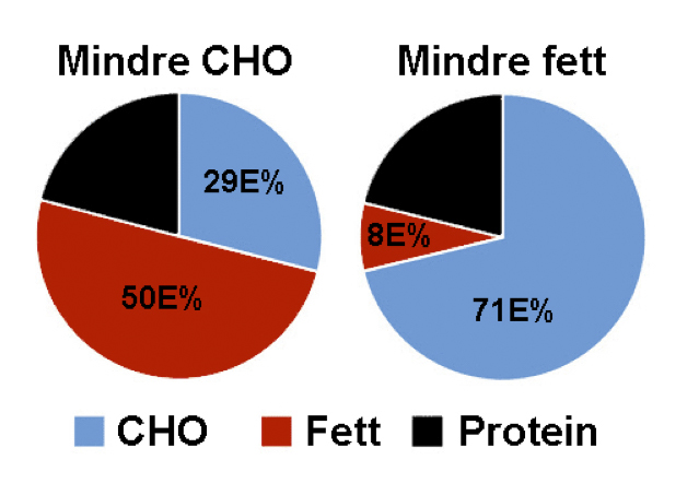 Förändras ditt energibehov beroende på fördelningen mellan kolhydrater och fett i kosten